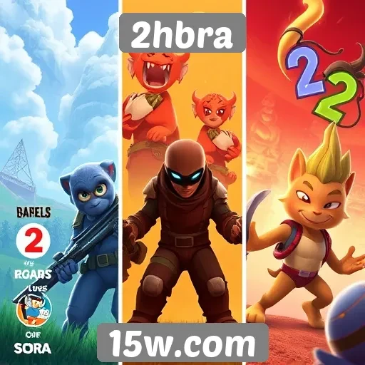 Comparação de jogos destacados no 2hbra